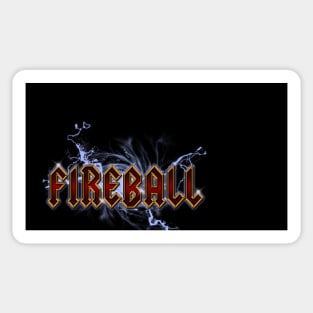 Fireball Sticker